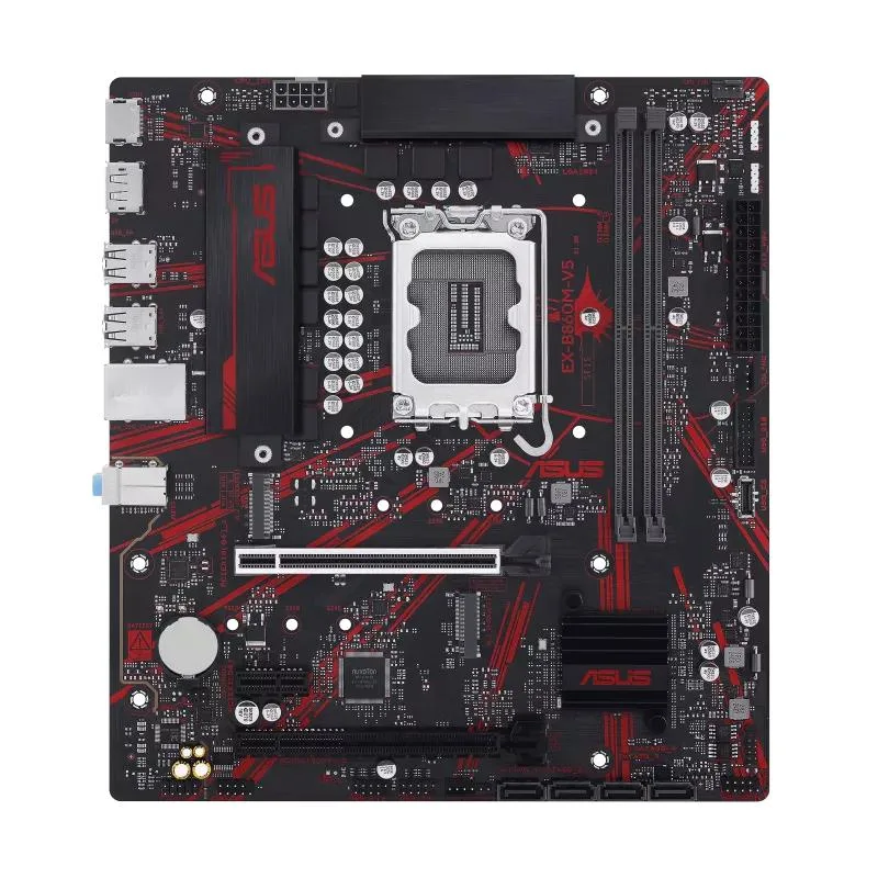 ASUS ASUS EX-B860M-V5/SI Intel B860 LGA 1851 mATX motherboard — product photo