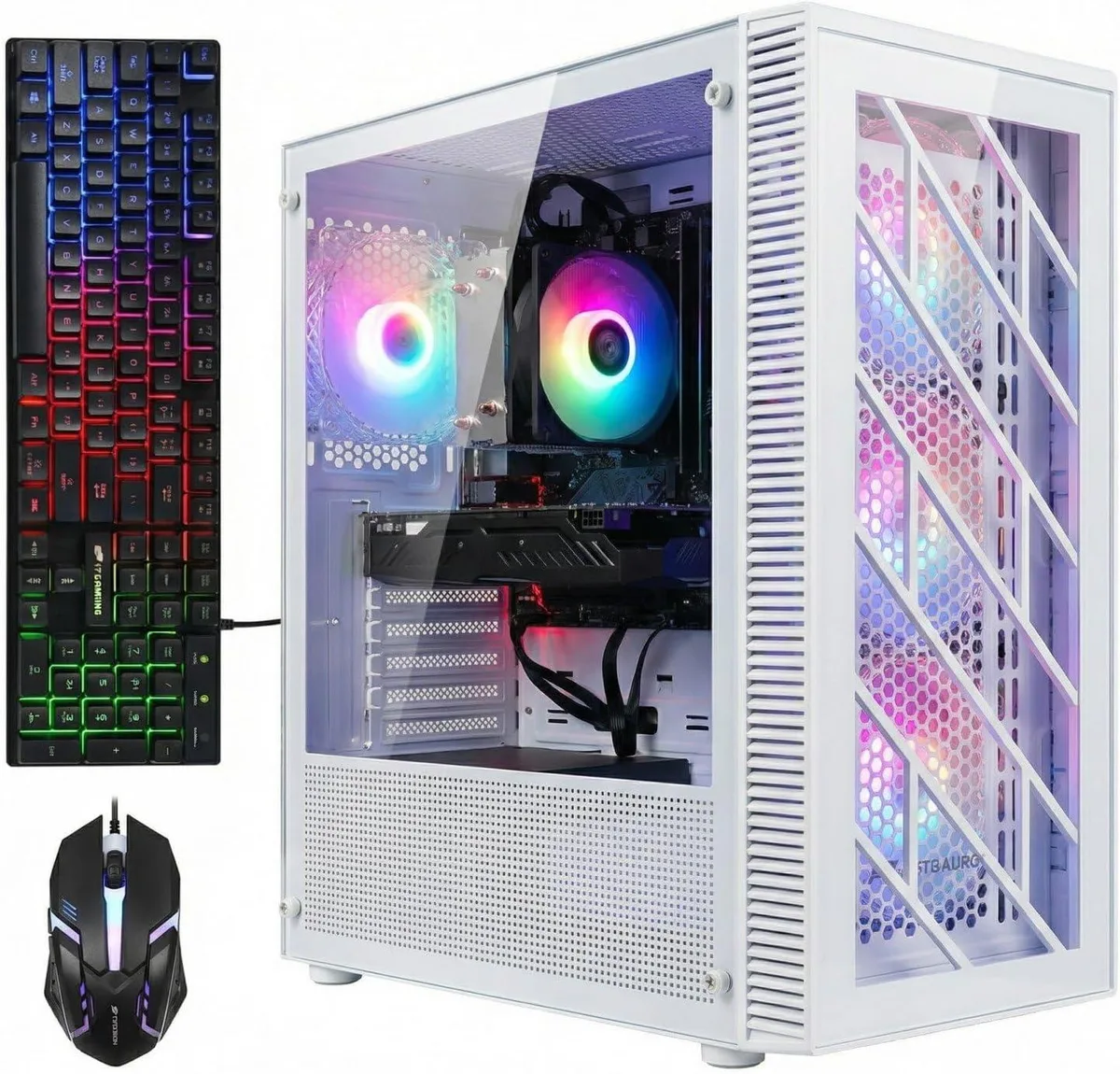 STGAubron STGAubron ABR0122 Gaming PC i7 3.9GHz RX 470 16GB 512GB — fotografija proizvoda