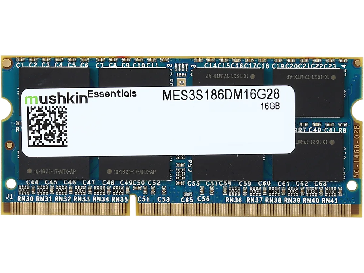 Mushkin Enhanced Mushkin Enhanced MES3S186DM16G28 16GB DDR3L 1866 laptop RAM — photo du produit