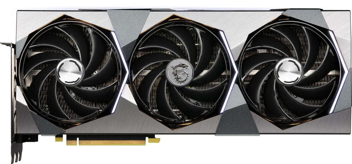 MSI MSI RTX 4070 Ti SUPRIM 12G graphics card — toote foto