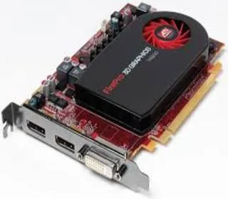 Standard-height graphics card with single fan cooler and metal bracket