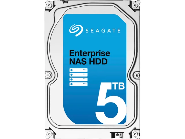 Seagate Seagate ST5000VN0001 5TB 7200 RPM 128MB SATA 6.0Gb/s 3.5" internal hard drive — photo du produit