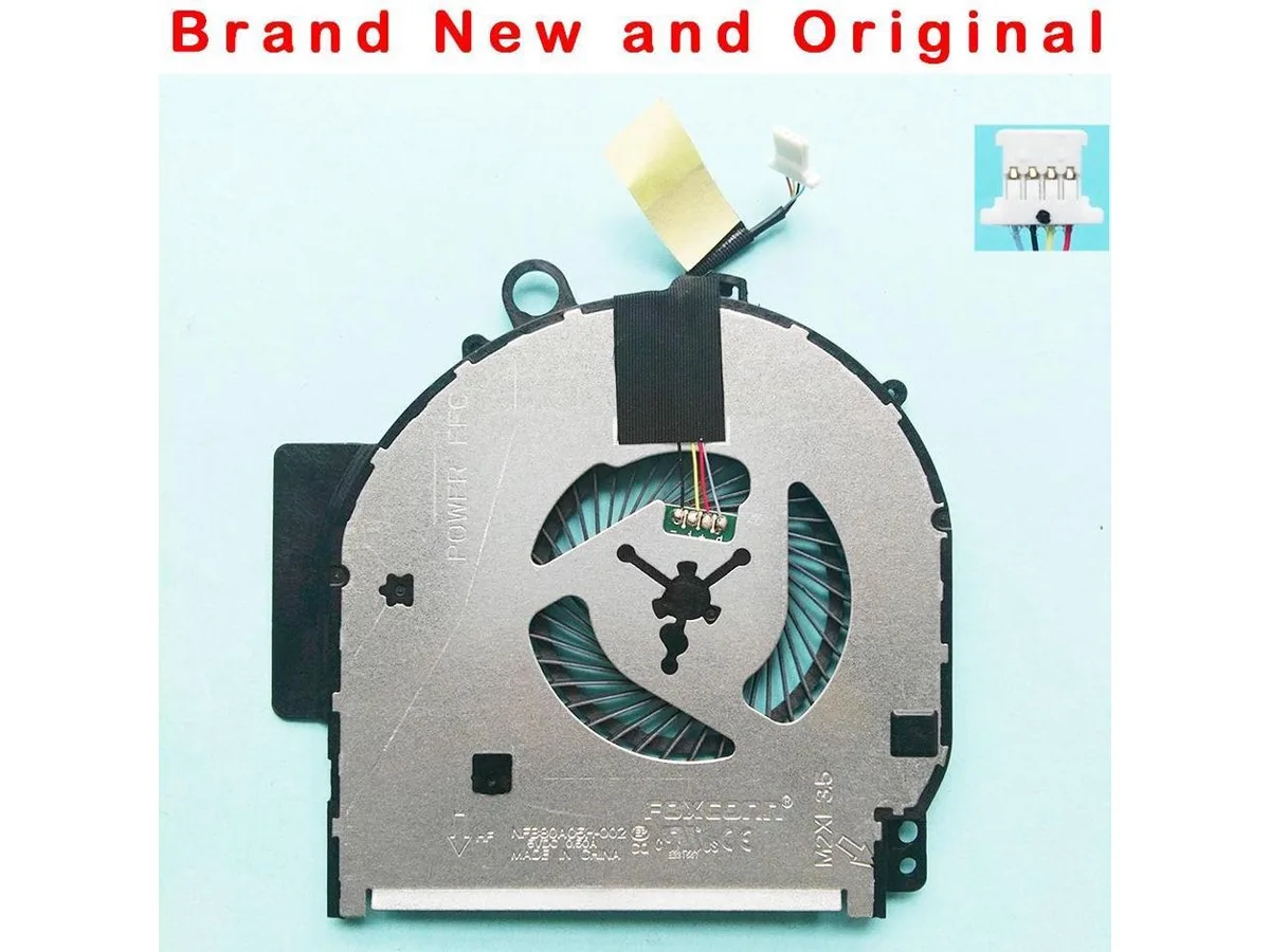 Fans Fans CPU Cooler for HP Pavilion X360 14M 14M-BA011DX 924281-001 NFB80A05H-002 DC 5V 0.5A — foto del producto
