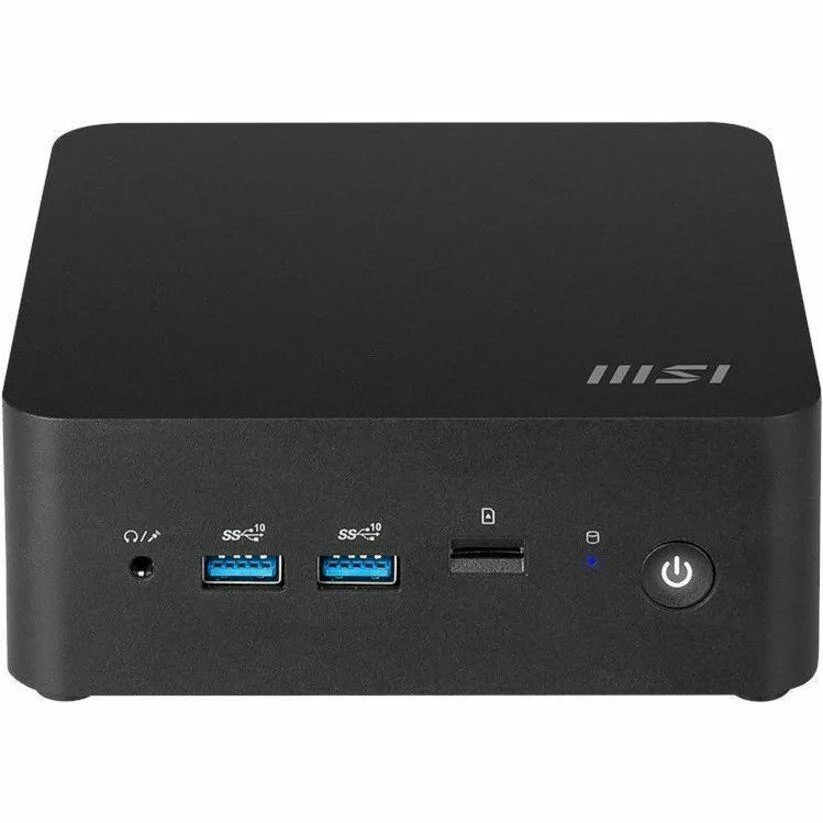 MSI MSI Cubi NUC 13MQG-202BUS barebone mini PC Core i7-1365U 10-core DDR5 64GB 120W — foto del prodotto
