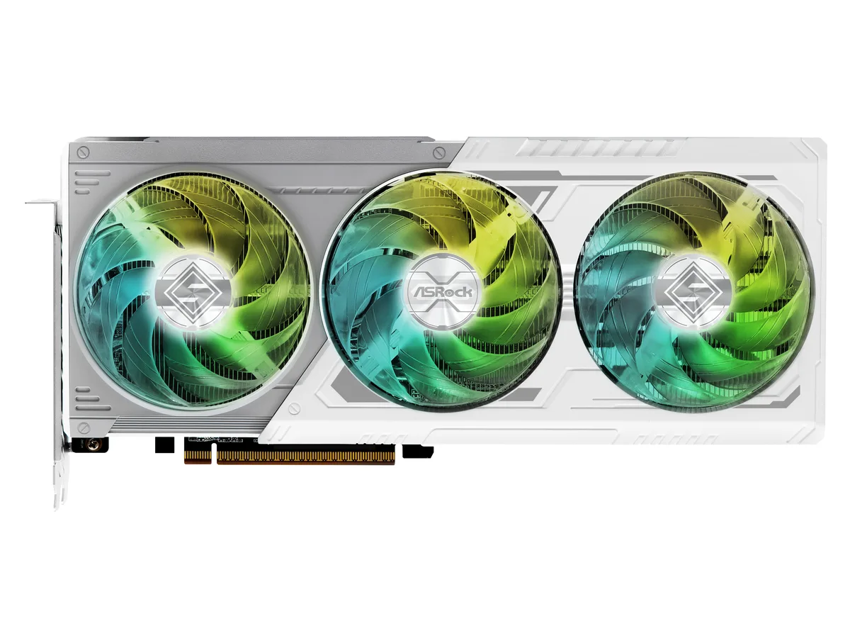 ASRock ASRock RX9070XT SL 16G graphics card — product photo