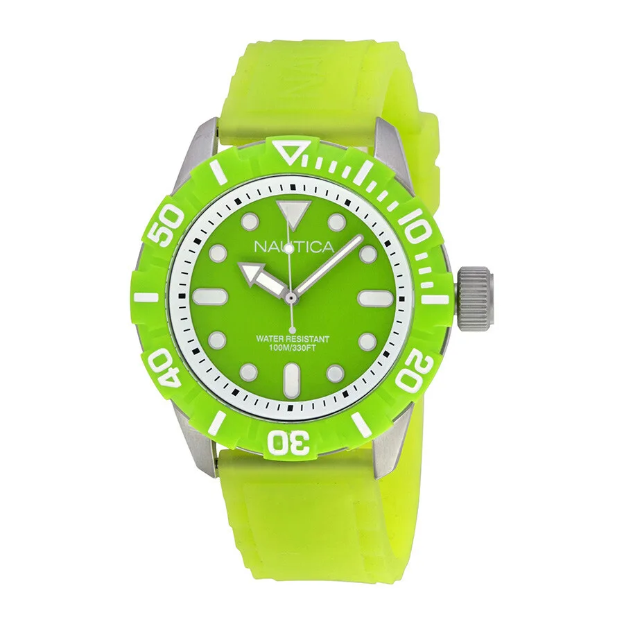 Nautica Nautica N09605G NSR-100 44mm Green Watch — product photo