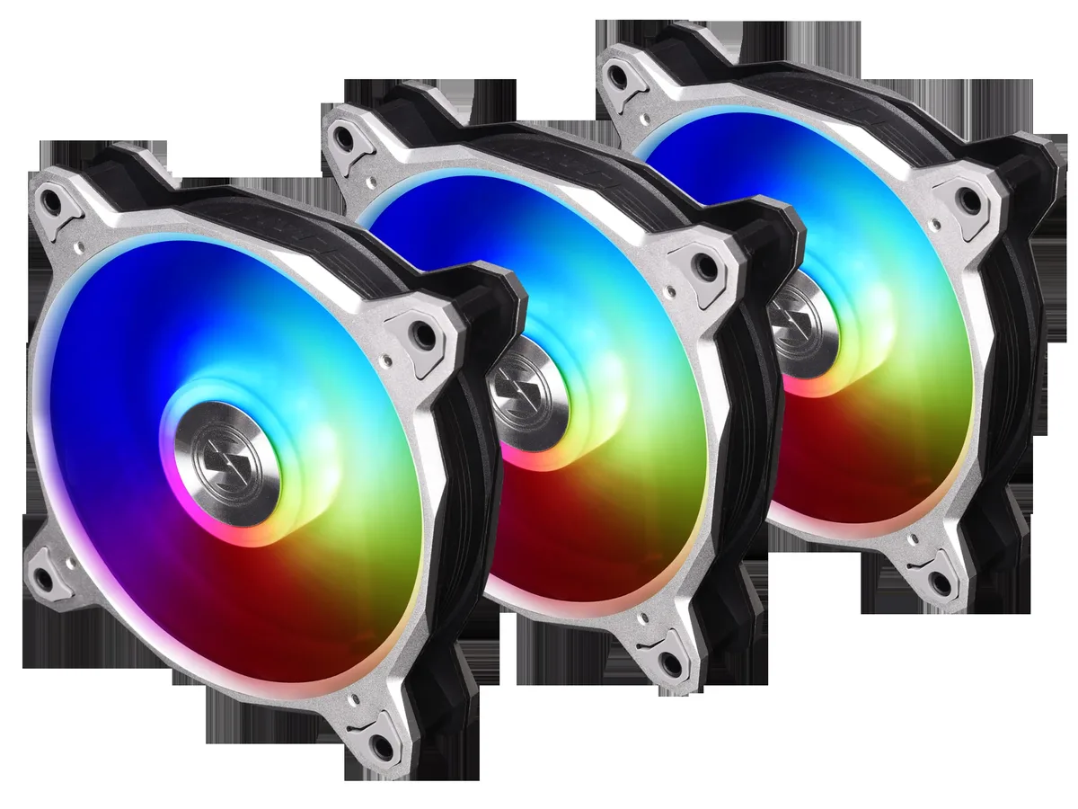 Lian Li Lian Li BR DIGITAL-3R S 120mm 3-pack case fan — 제품 사진