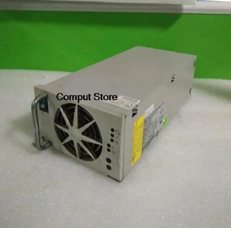 Rectangular ATX power supply unit in matte black finish