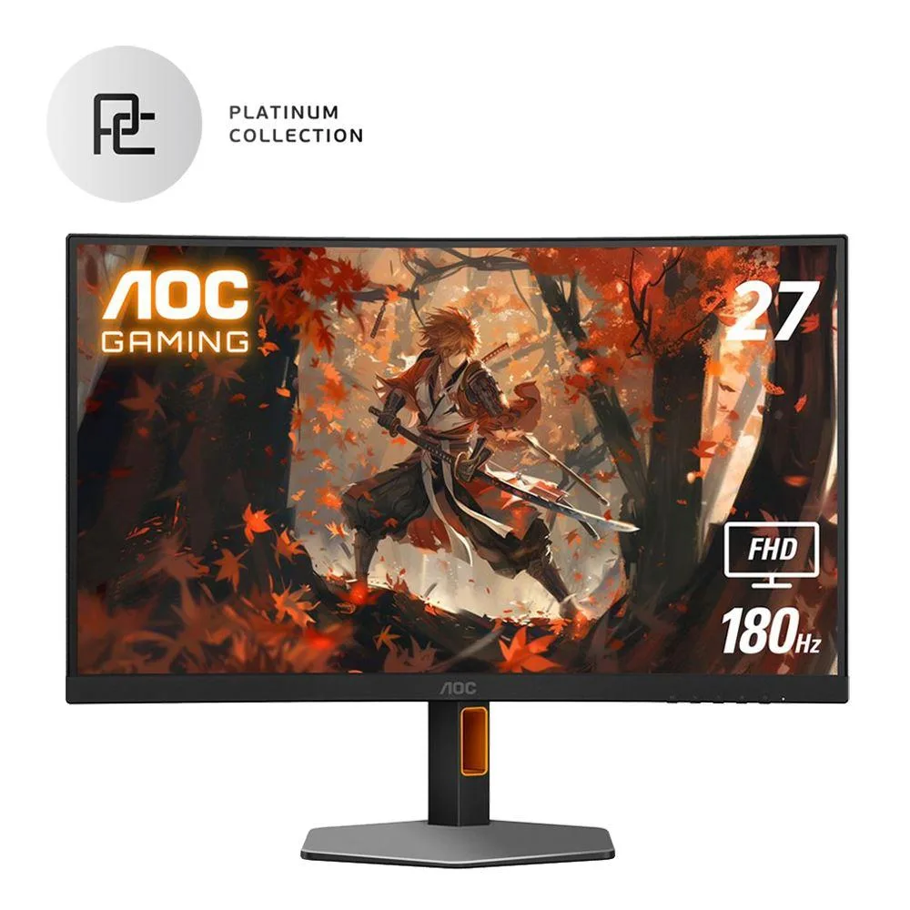 AOC Monitors AOC Monitors C27G4M 27" 180Hz curved gaming monitor — Produktfoto