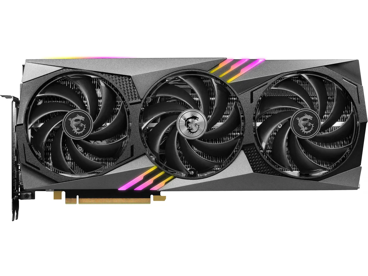 MSI MSI RTX 4070 GAMING X TRIO 12G graphics card — ürün fotoğrafı