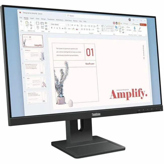 Lenovo Lenovo ThinkVision 64BAMAR1UZ monitor 23.8" 100Hz — photo du produit