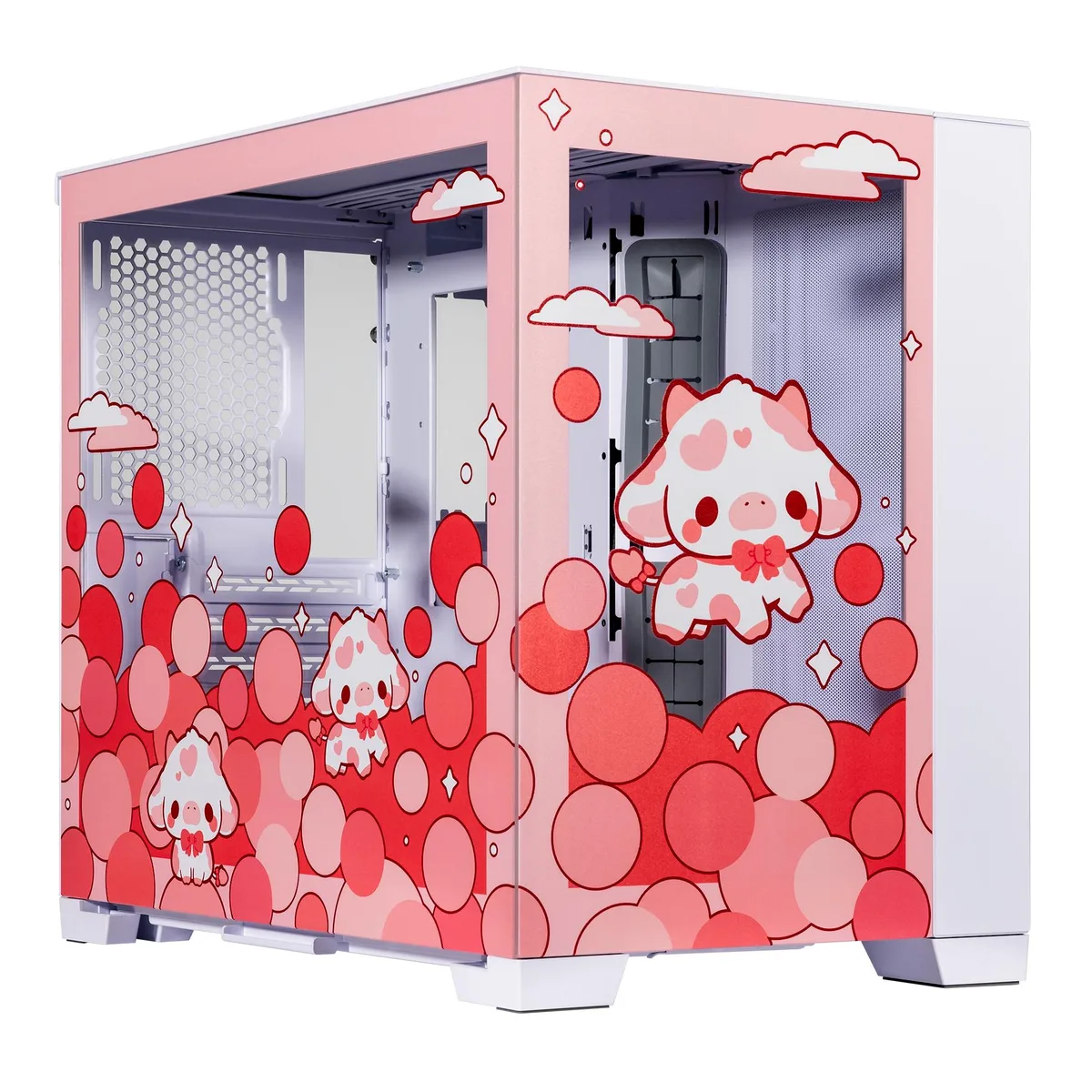 Velztorm Velztorm O11D Dynamic Mini Pink PC case — product photo