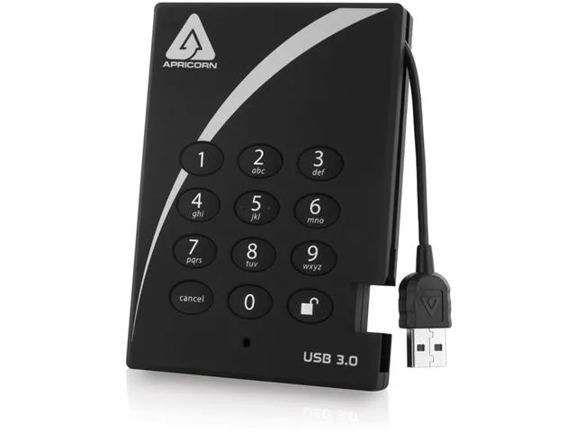 Apricorn Apricorn A25-3PL256-S256 256GB portable SSD — ภาพสินค้า