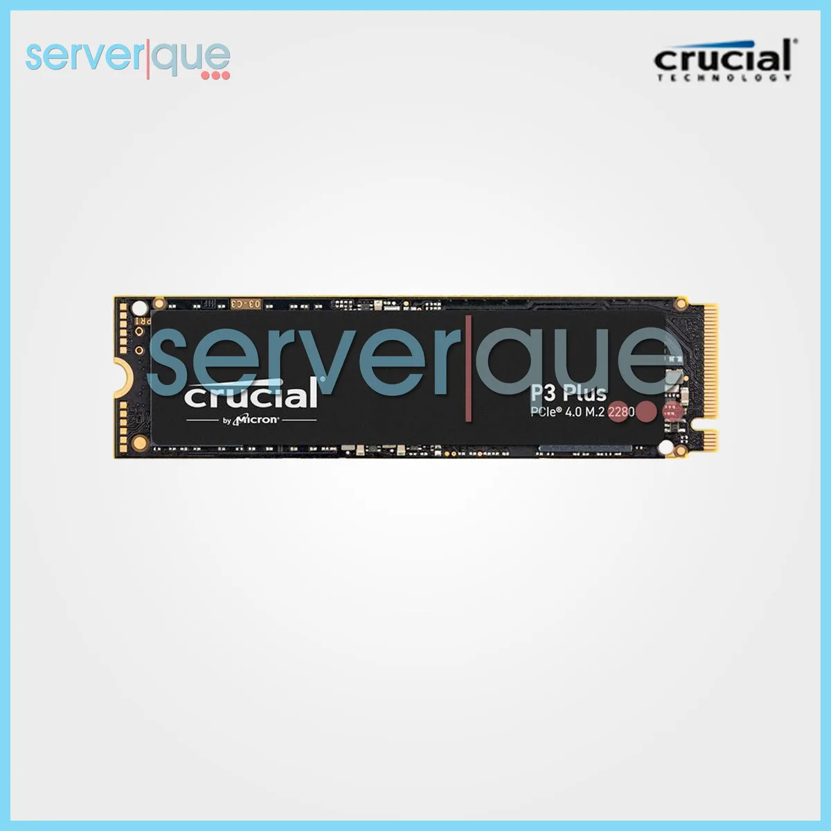 Crucial Crucial P3 Plus 4TB NVMe PCIe 4.0 M.2 2280 internal SSD — produktbild