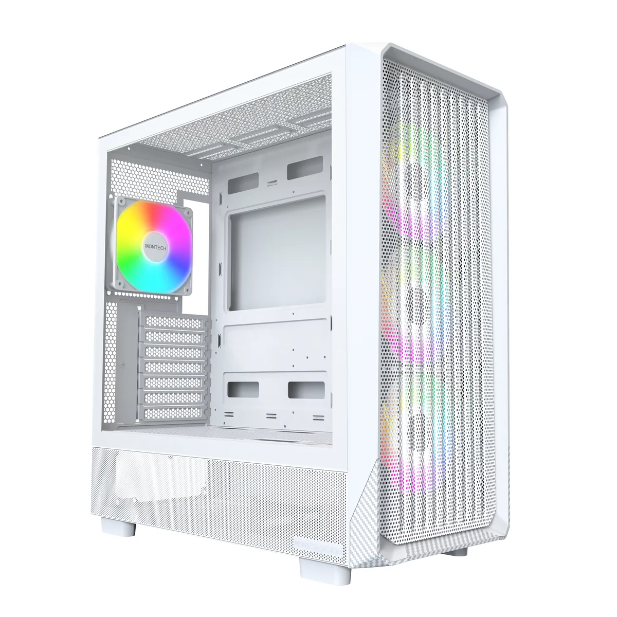 Montech Montech X5 (W) PC Case White 410mm GPU 165mm CPU Cooler — product photo