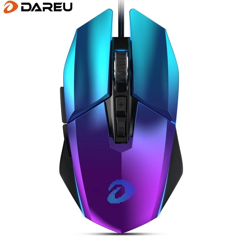 Dareu Dareu EM915 PMW3336 8000 DPI Purple gaming mouse — fotografia produktu
