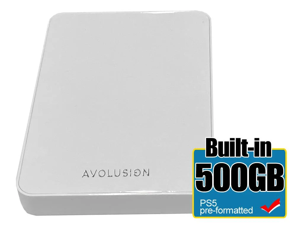 Avolusion Avolusion Z1-S 500GB USB 3.0 portable hard drive White — снимка на продукта