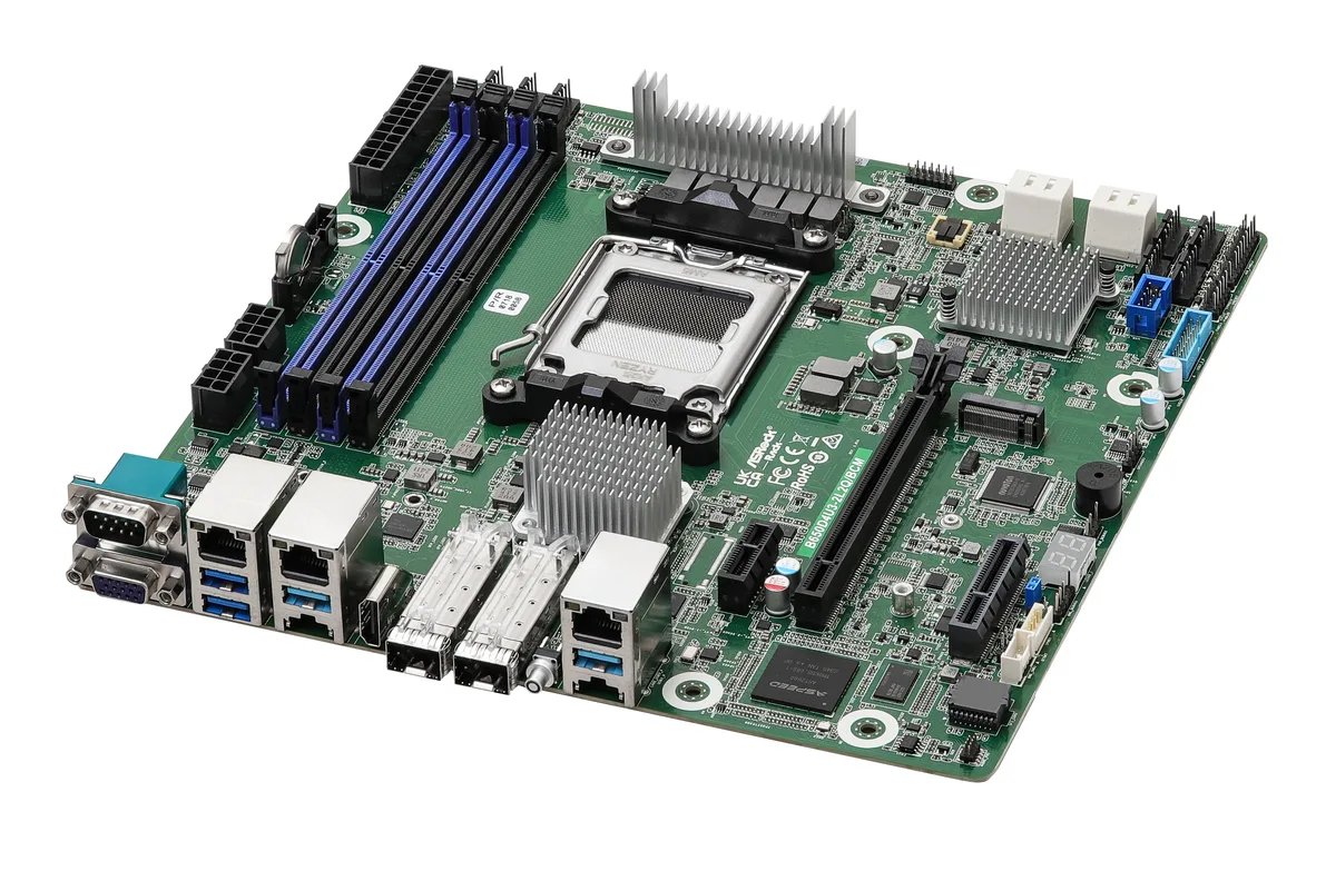 ASRock Rack ASRock Rack B650D4U3-2L2Q/BCM server motherboard — 商品写真