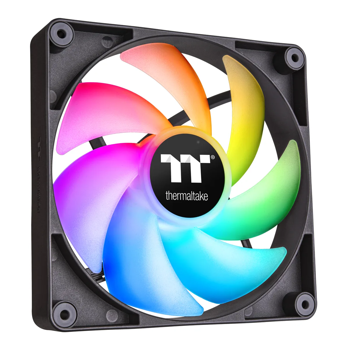 Thermaltake Thermaltake CT140 ARGB Sync 140mm Hydraulic Bearing Case Fan 2-Pack CL-F150-PL14SW-A — photo du produit