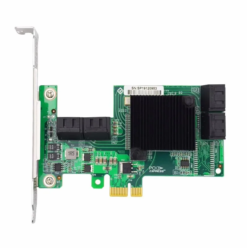 eshinreal eshinreal PCIe x1 8 Port SATA 6Gb/s SAS Expansion Card — ürün fotoğrafı