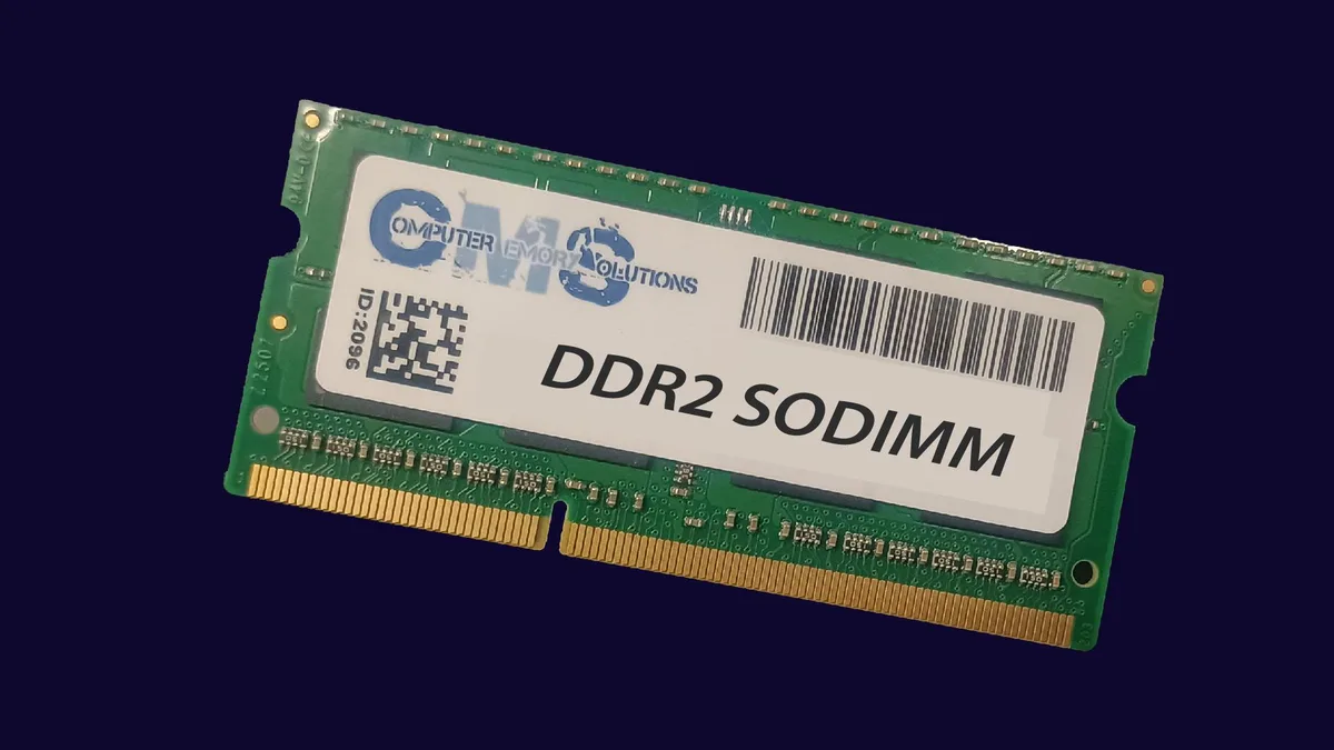 Computer Memory Solutions Computer Memory Solutions 2GB DDR2 800MHz SODIMM 200-pin 2Rx8 — 商品照片