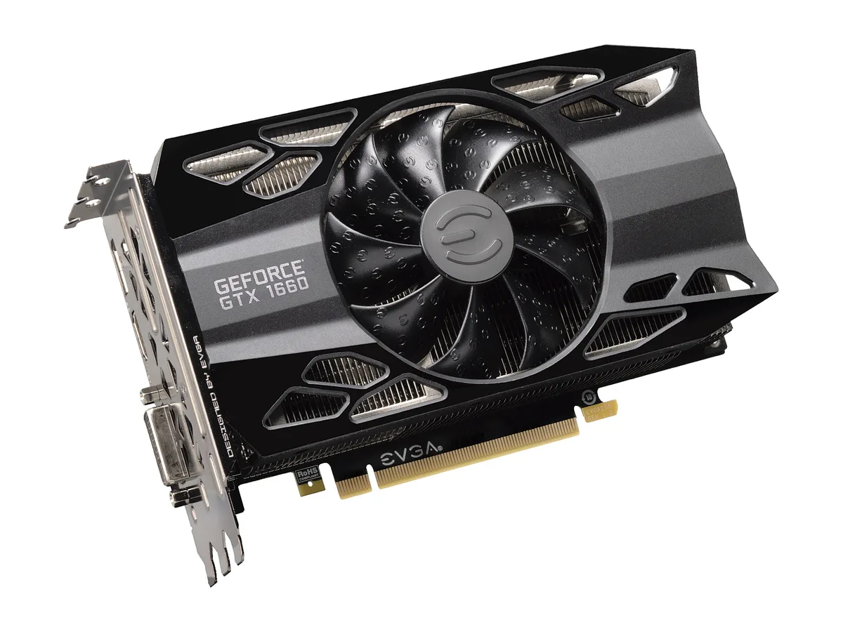 EVGA EVGA GeForce GTX 1660 06G-P4-1161-KR 6GB GDDR5 graphics card — produktfoto
