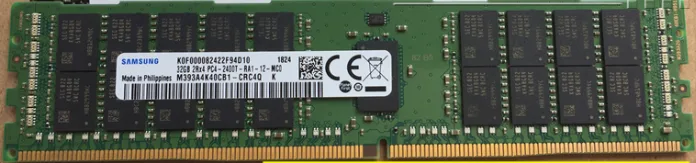 SAMSUNG SAMSUNG 32GB 2Rx4 PC4-2400T ECC RDIMM server RAM — 商品照片