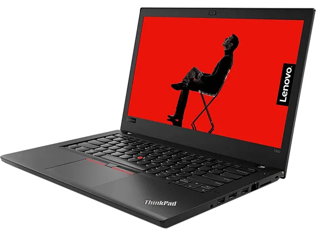 Refurbished Lenovo ThinkPad T480 14.0 inch laptop matte black finish