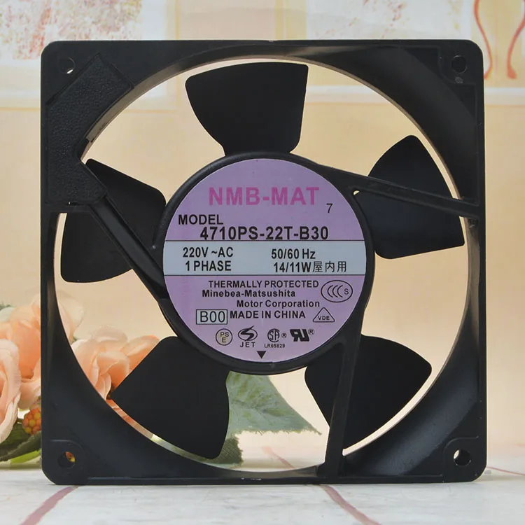 Fans Fans 4710PS-22T-B30 120mm 220V 14/11W 2700RPM case fan — product photo