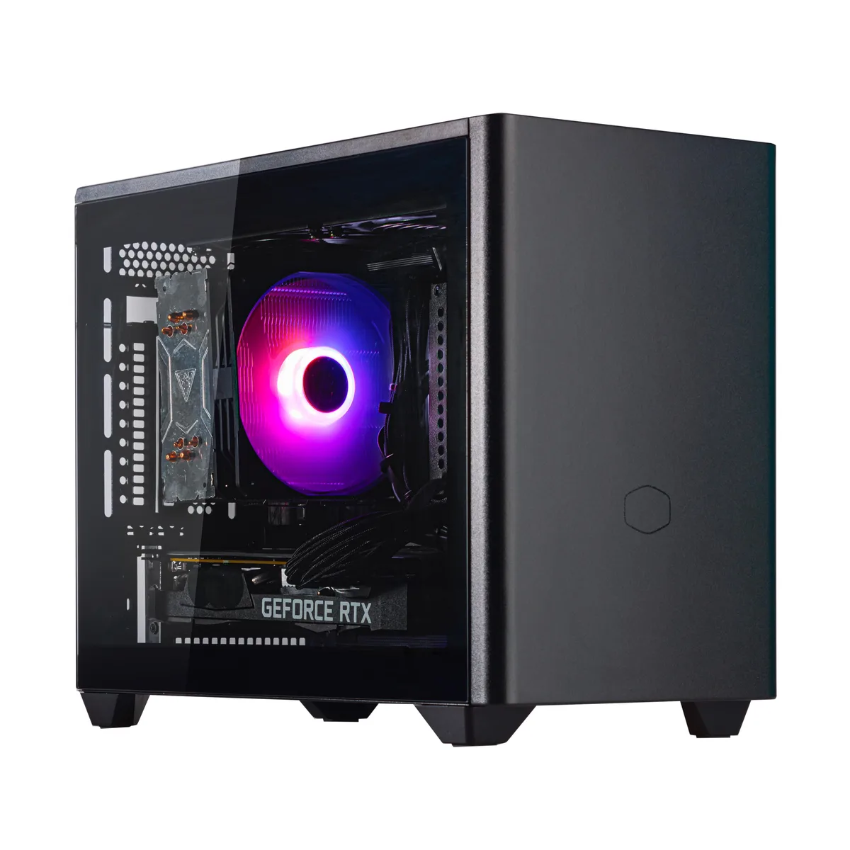 Velztorm Velztorm Minixa gaming PC Ryzen 5 5600X RTX 3050 16GB 512GB SATA SSD — product photo