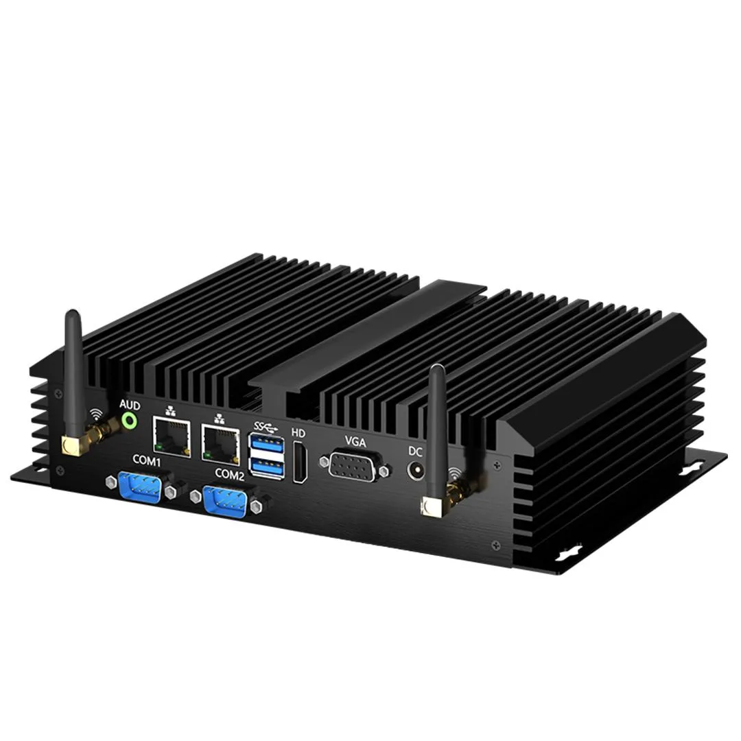 BOESIIPC BOESIIPC Fanless Mini Industrial PC Core i7-5500U 8GB 256GB desktop PC — photo du produit
