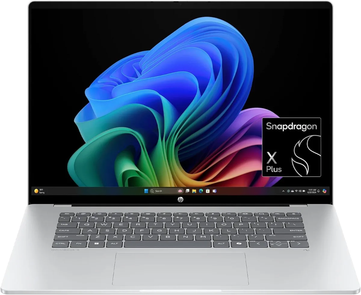 HP HP OmniBook 5 16-fb0000nr 16.0" 2K OLED Touch Snapdragon X Plus X1P-42-100 16GB 512GB — photo du produit
