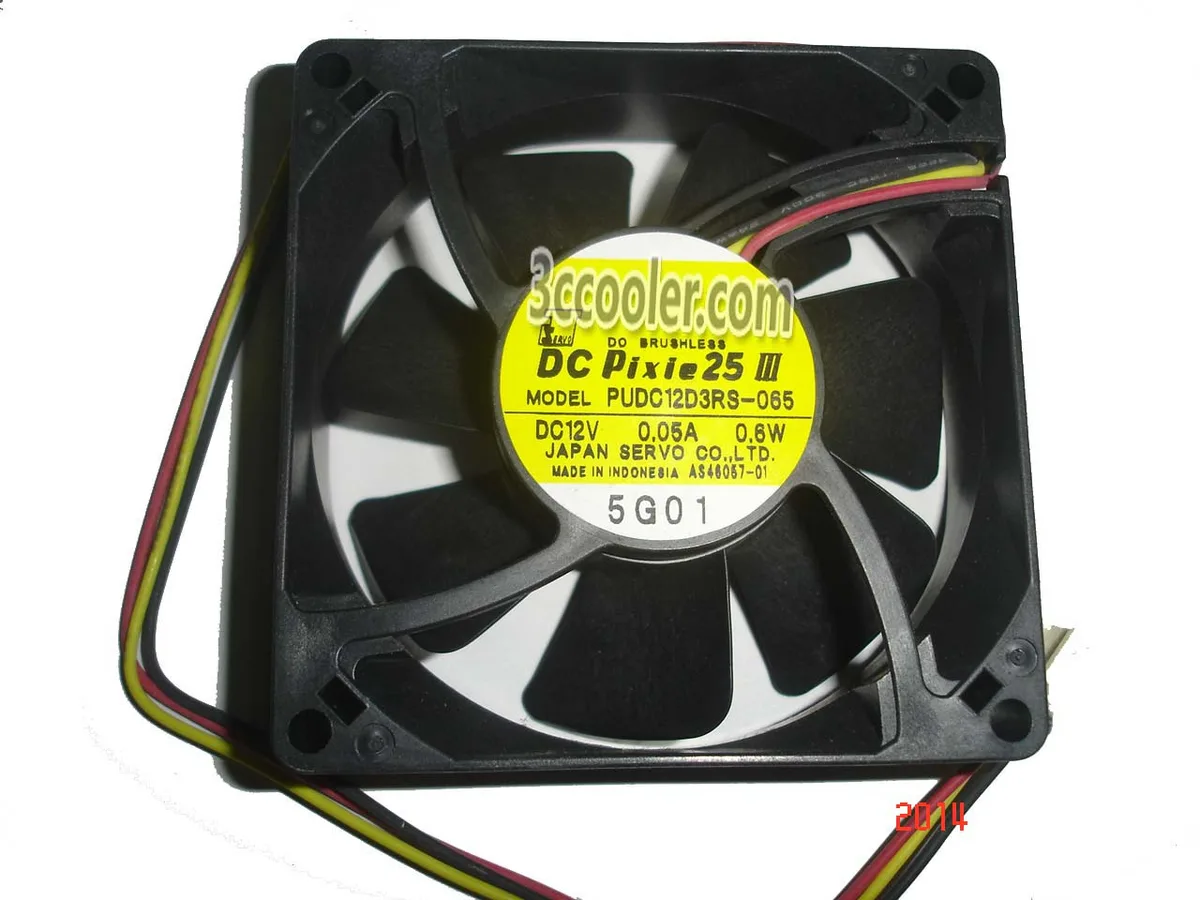 OEM Industries OEM Industries PUDC12D3RS-065 80mm 12V 0.05A 3-Pin CPU Cooler — صورة المنتج