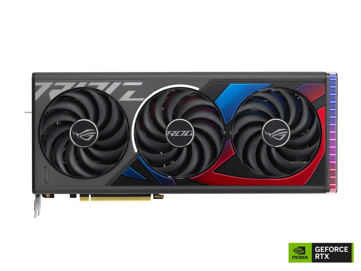 ASUS ASUS ROG Strix RTX 4070 Ti OC Edition graphics card — product photo