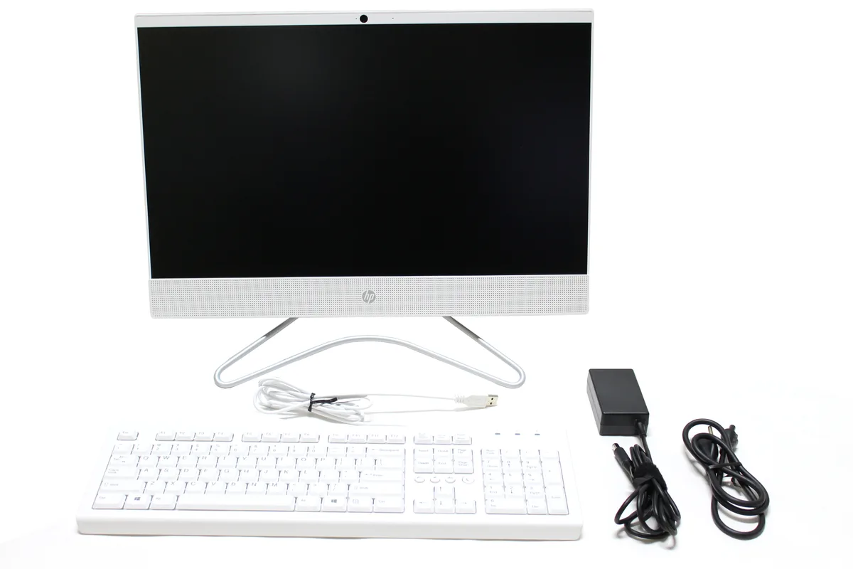 HP HP 22-c0010 all-in-one PC, AMD A4-9125 2.3 GHz, 4 GB RAM, 1 TB HDD, 21.5 — 商品写真