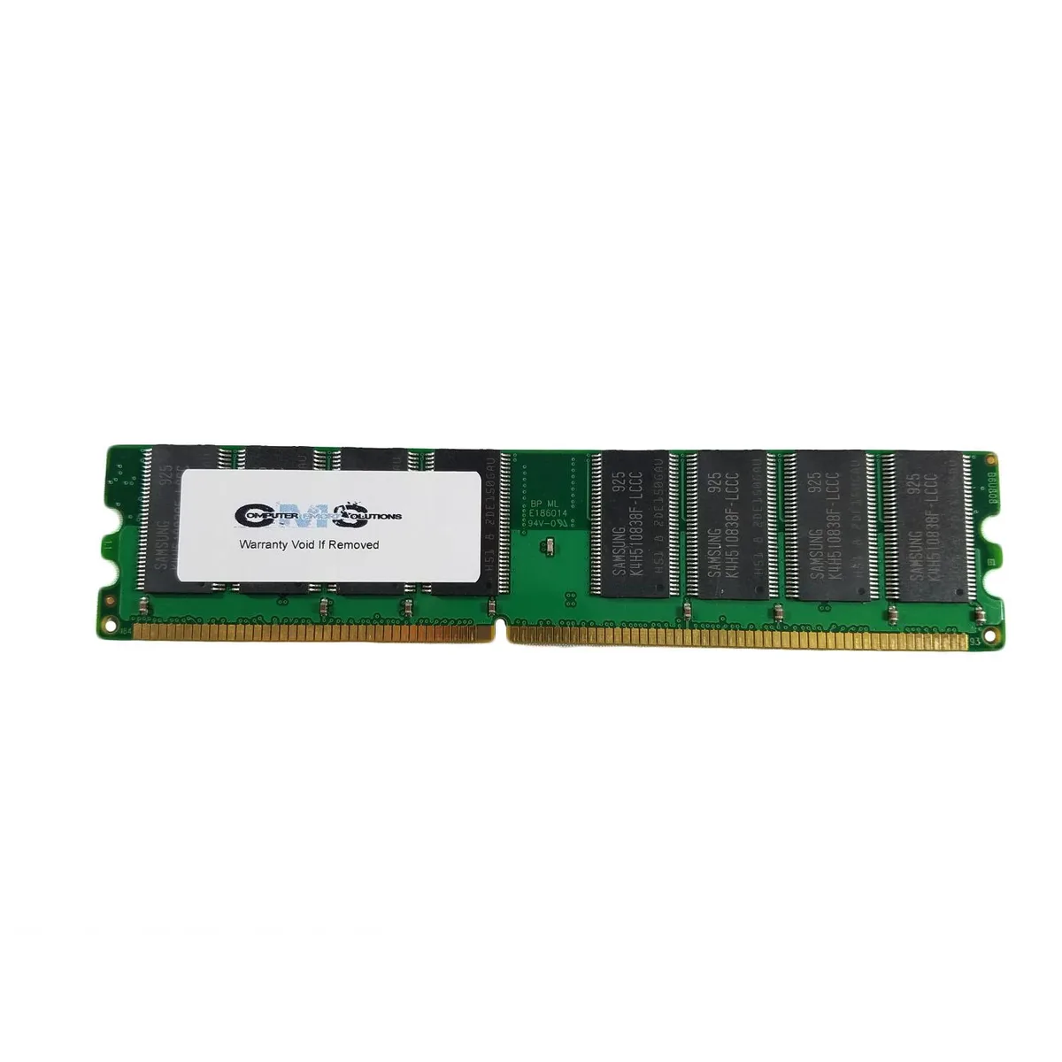 Computer Memory Solutions Computer Memory Solutions 1GB 184-Pin DDR1 400MHz CL3 memory upgrade — product photo