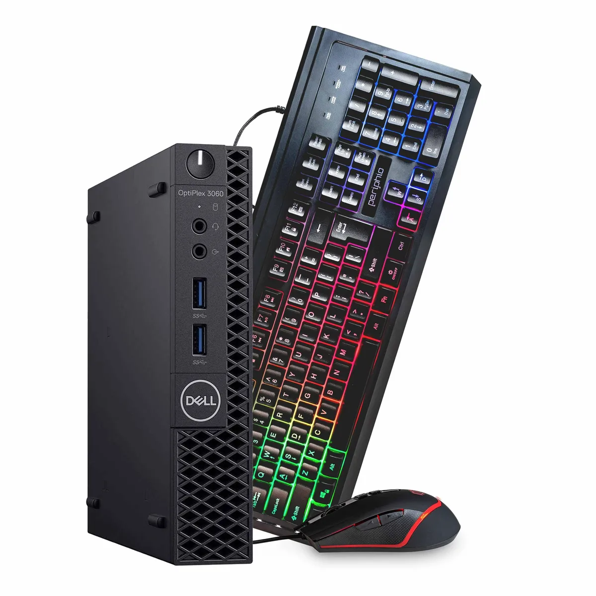 Small black Dell OptiPlex 3060 Mini PC
