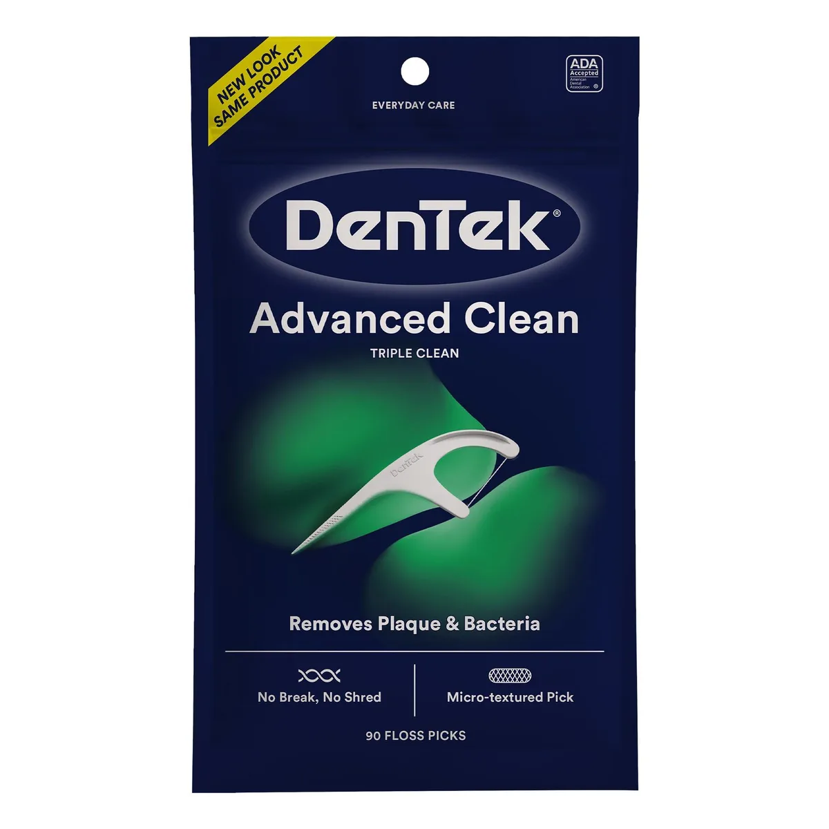 DenTek 00008107206Q oral care floss picks 90 count — product photo