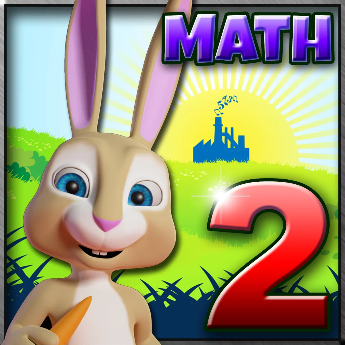 The prodigy factory, Inc The Prodigy Factory, Inc BM002 Professor Bunsen Teaches Math Second Grade learning software — ürün fotoğrafı