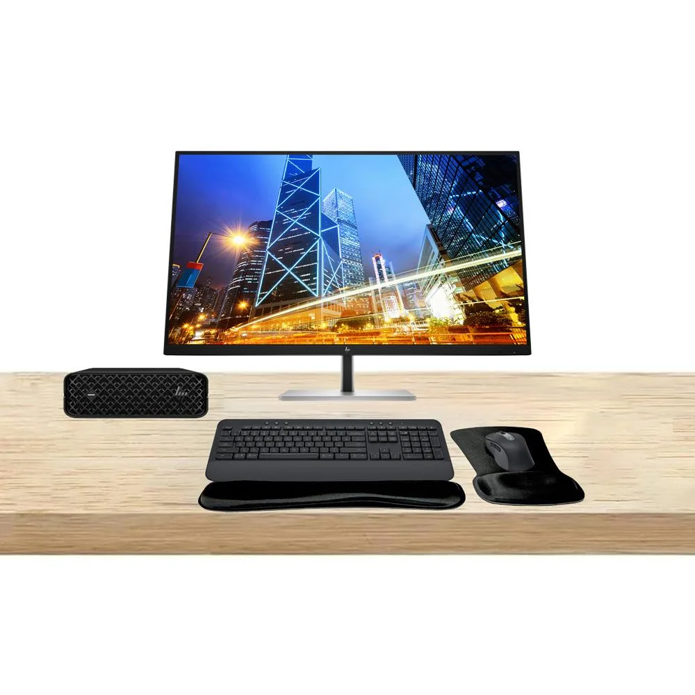 HP HP Z2 Mini G9 Workstation Bundle i7-14700 16GB 512GB SSD Dual 32-inch 4K Monitor MK650 — صورة المنتج