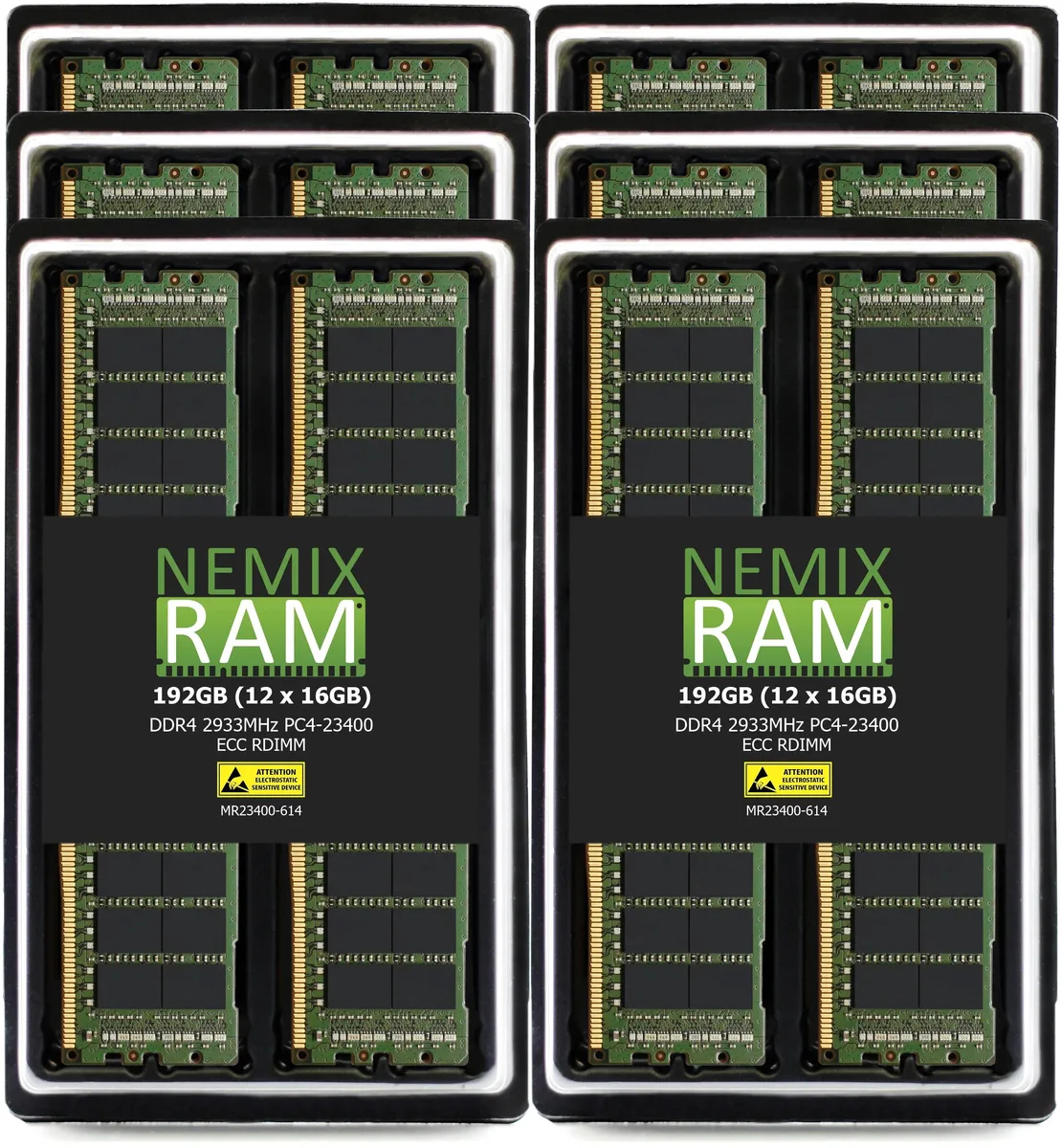NEMIX RAM NEMIX RAM 1.5TB (12x128GB) DDR4 3200 ECC RDIMM CL22 1.2V server RAM — product photo