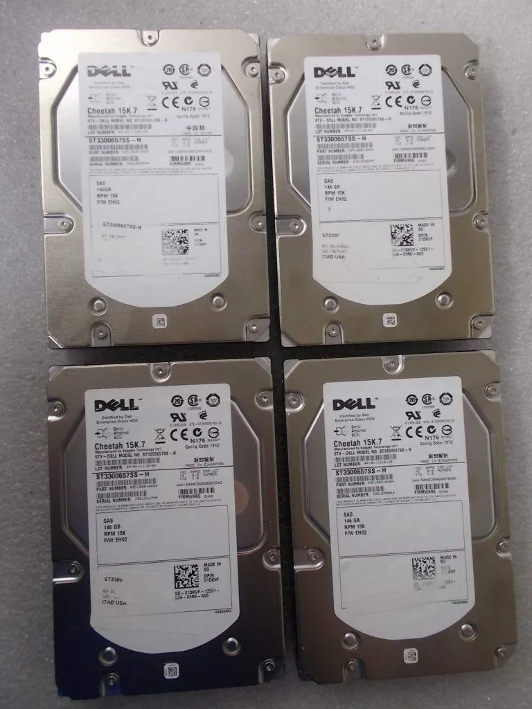 DELL DELL ST3300657SS-H 146GB 15000RPM SAS 3.5" internal hard drive — produktbild
