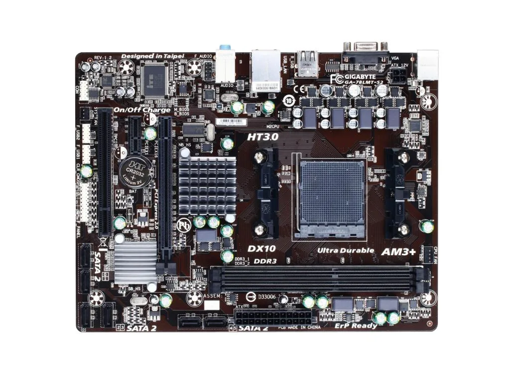 GIGABYTE GIGABYTE GA-78LMT-S2 Rev.1.2 AMD motherboard — photo du produit