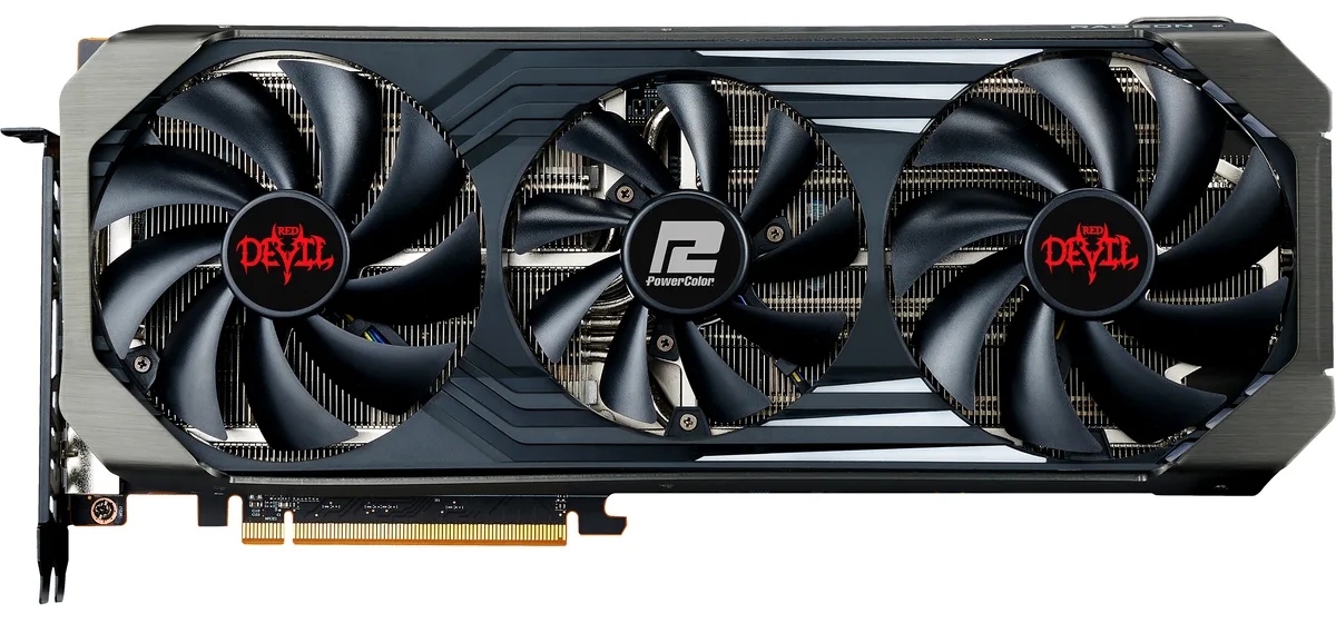 PowerColor PowerColor AXRX 6750XT 12GBD6-3DHE/OC RED DEVIL graphics card — photo du produit