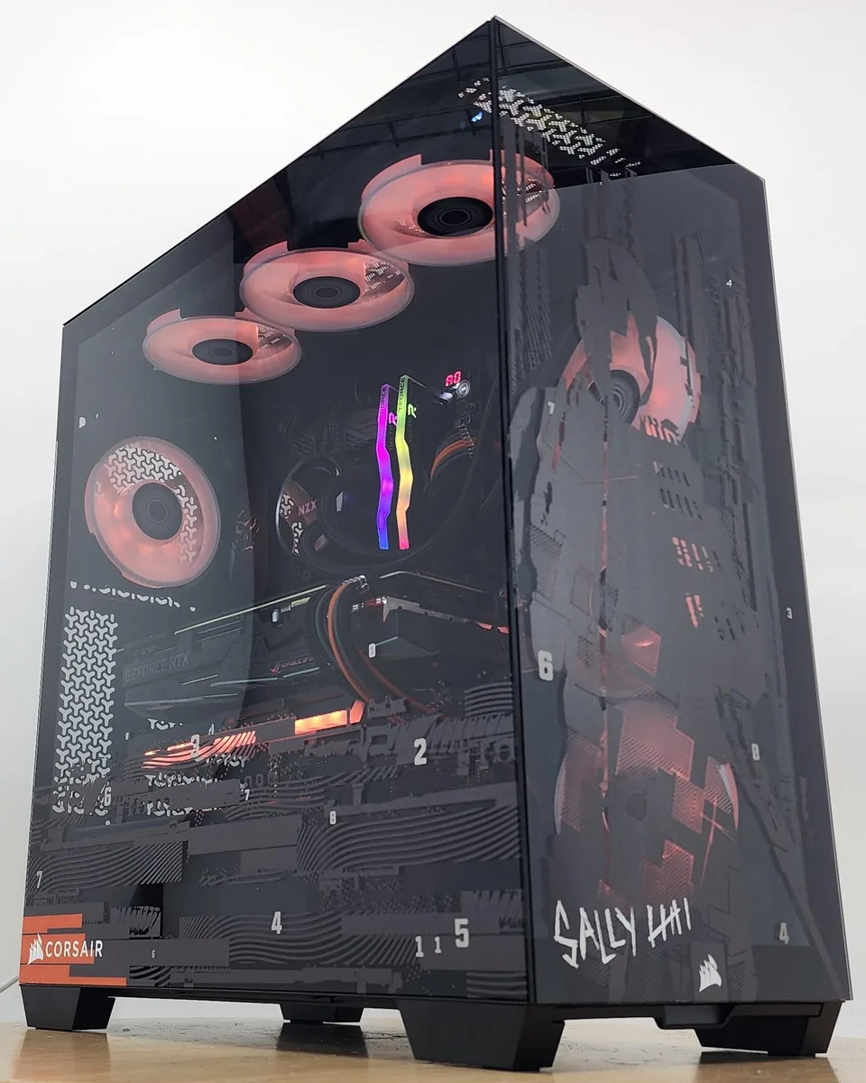 Corsair 3500x COD BLOPS6 LE mid-tower case with RGB lighting