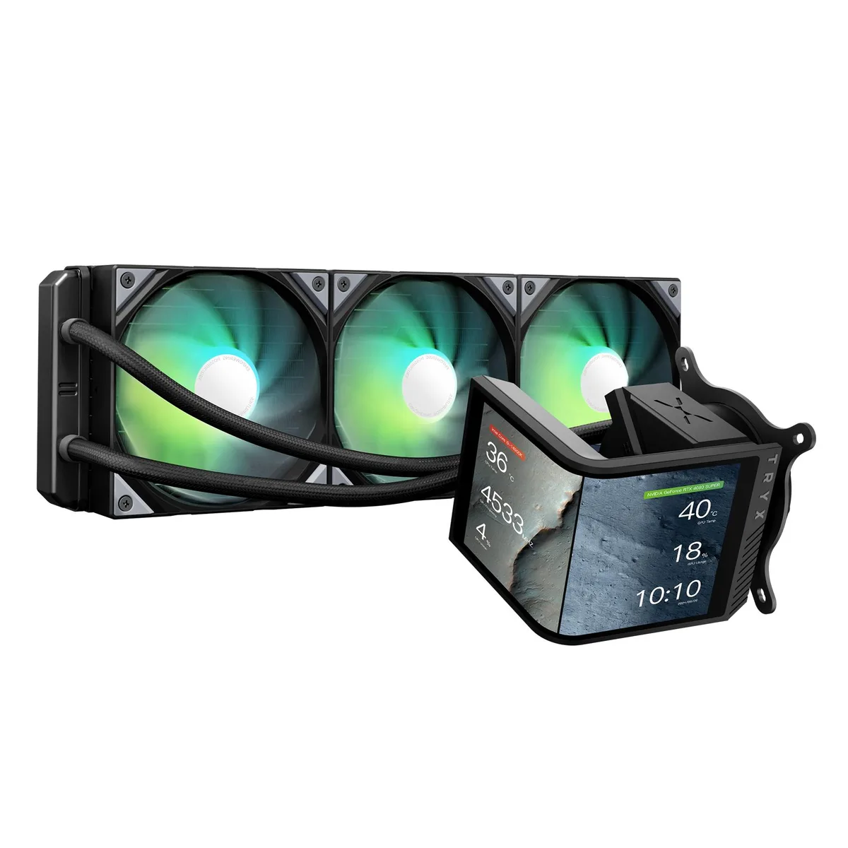 TRYX TRYX L-P360L-AM3M-G0K Panorama SE 360 ARGB liquid cooler — toote foto