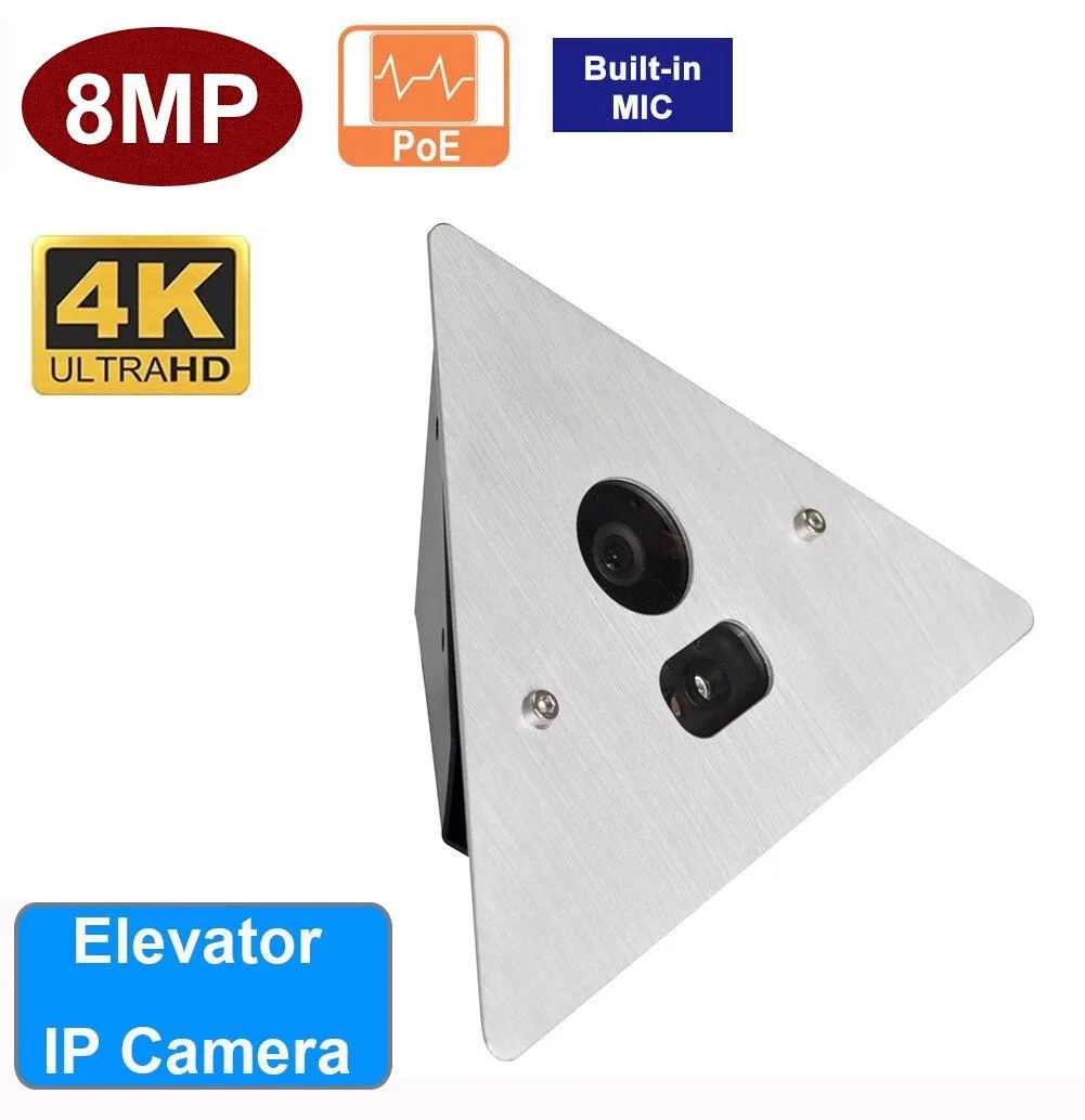 DiySecurityCameraWorld DiySecurityCameraWorld IPCX-MC128MPA 8.0MP 4K Corner Network Camera — produktfoto