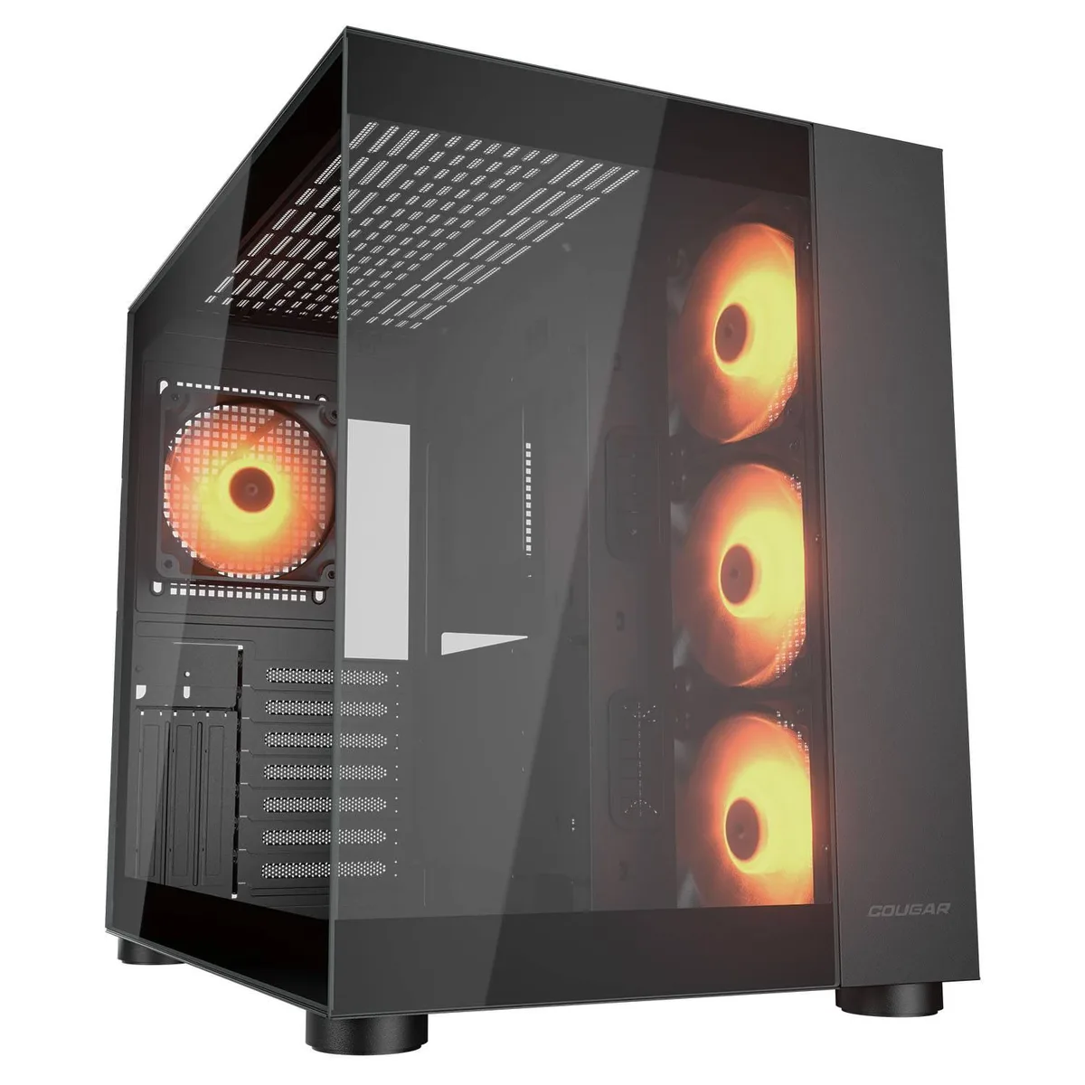 COUGAR COUGAR FV150 RGB PC case dual chamber 400mm GPU ARGB black — product photo