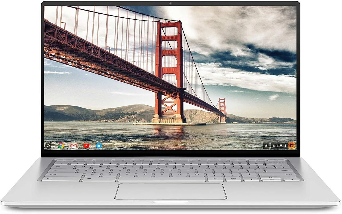 ASUS ASUS Chromebook Flip C434 2-in-1 laptop Intel Core m3-8100Y 8GB DDR3 64GB eMMC Silver — fotografia produsului
