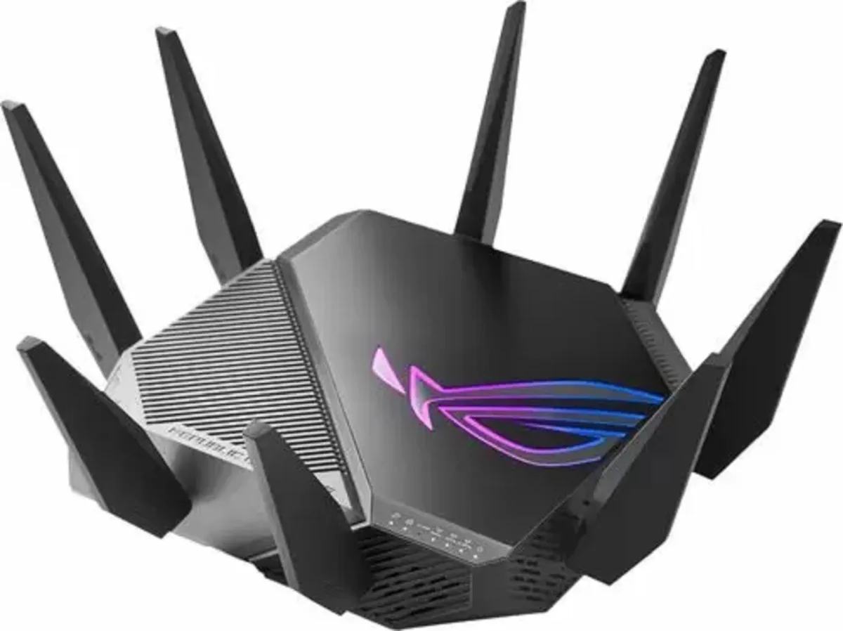 ASUS ASUS ROG Rapture GT-AXE11000 Tri-band WiFi 6E 11000 Mbps wireless router — foto produk